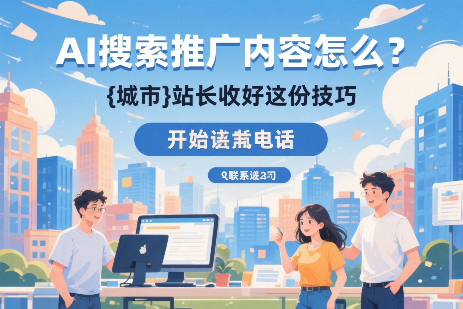 AI搜索推广内容怎么写？黔东南站长收好这份技巧