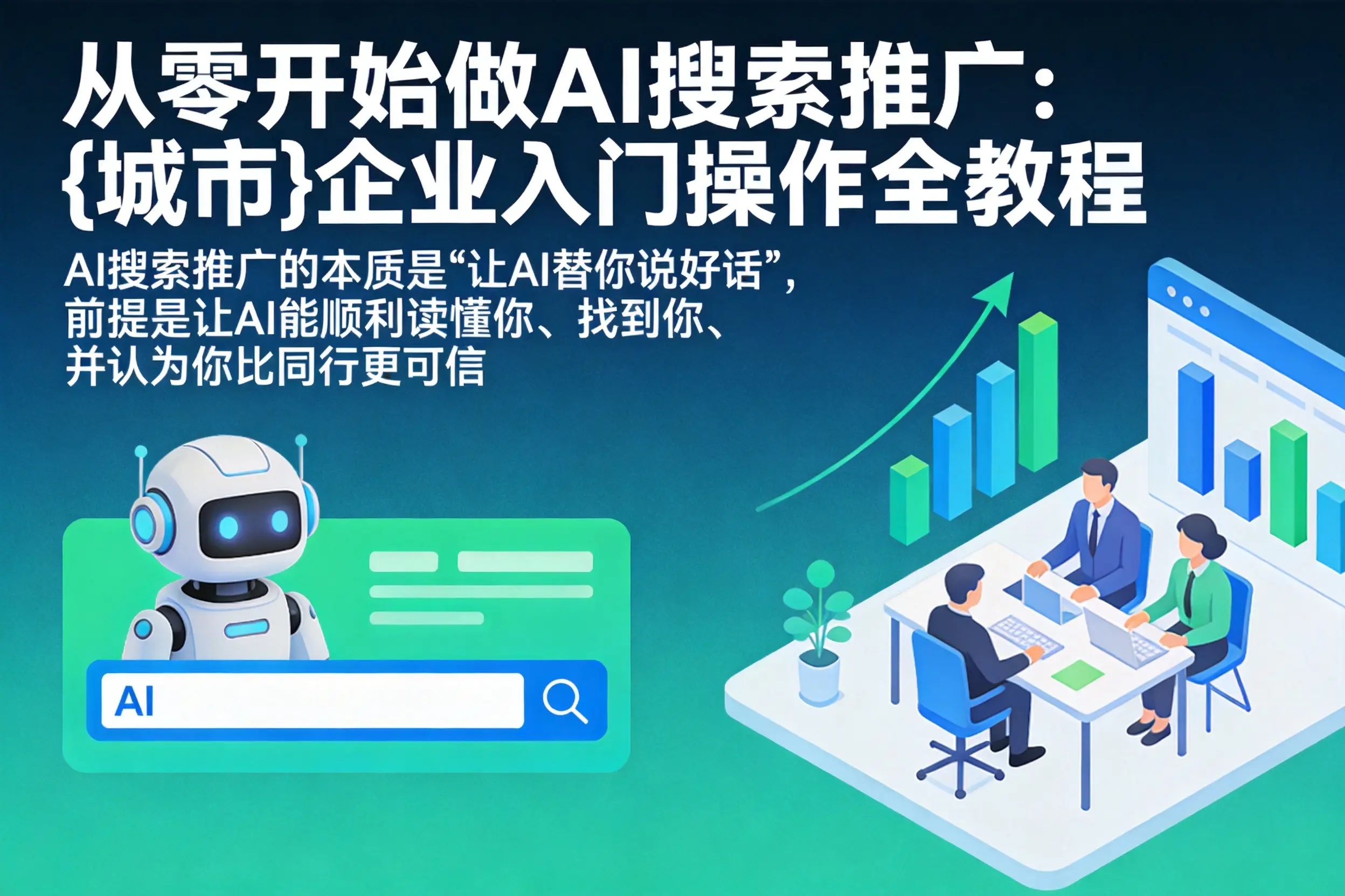 从零开始做AI搜索推广:黔东南企业入门操作全教程